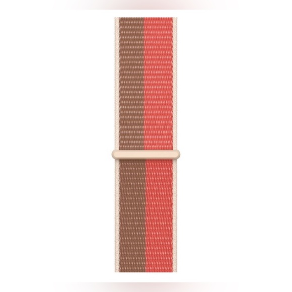 Apple Sport watch band 41mm Pink Pomelo/Tan NWT - Picture 2 of 11